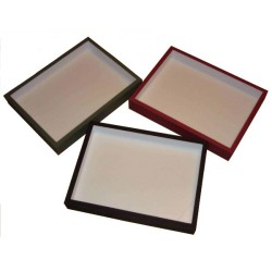 Boîte d'entomologie vitrée Rouge