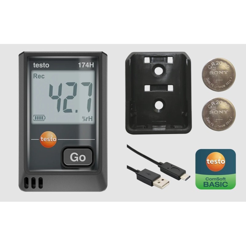 Testo 174H Mini Data-Logger, Dual-Channel