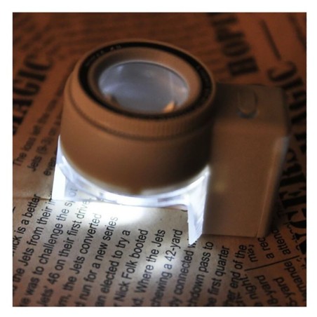 Loupe compte-fils éclairante