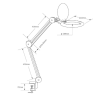 Lampe-loupe Circline LED