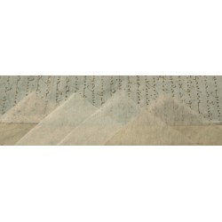 Papier Japon en feuilles fabriqué sur machine, fibres mélangés