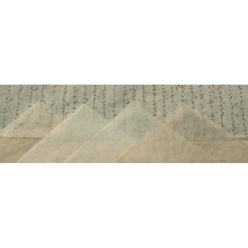 Papier Japon en feuille fabriqué à la main - Fibres mélangées